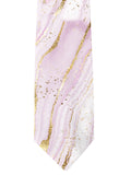 Blacksmith Marble Lavender Printed Tie for Men - Fashion Accessories for Blazer , Tuxedo or Coat