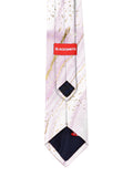 Blacksmith Marble Lavender Printed Tie for Men - Fashion Accessories for Blazer , Tuxedo or Coat