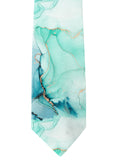 Blacksmith Marble Multicolor Printed Tie for Men - Fashion Accessories for Blazer , Tuxedo or Coat