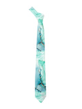 Blacksmith Marble Multicolor Printed Tie for Men - Fashion Accessories for Blazer , Tuxedo or Coat