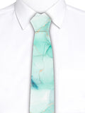 Blacksmith Marble Multicolor Printed Tie for Men - Fashion Accessories for Blazer , Tuxedo or Coat