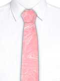 Blacksmith Marble Pink Printed Tie for Men - Fashion Accessories for Blazer , Tuxedo or Coat