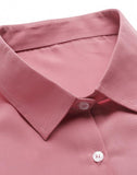 blacksmith carot pink casual shirt for women corporate & office wear