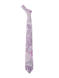 Blacksmith Marble Multicolor Pink Printed Tie for Men - Fashion Accessories for Blazer , Tuxedo or Coat