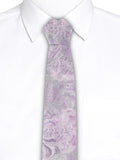 Blacksmith Marble Multicolor Pink Printed Tie for Men - Fashion Accessories for Blazer , Tuxedo or Coat