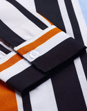 blacksmith multicoloured striped top for casual, corporate & office wear