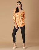 blacksmith printed shirt for for women corporate & office wear