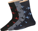 Blacksmith Aeroplane Socks 100% Soft Cotton Socks for Men