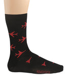 Blacksmith Aeroplane Socks 100% Soft Cotton Socks for Men