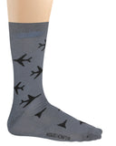 Blacksmith Aeroplane Socks 100% Soft Cotton Socks for Men