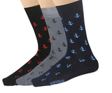 Blacksmith Anchor Socks 100% Soft Cotton Socks for Men