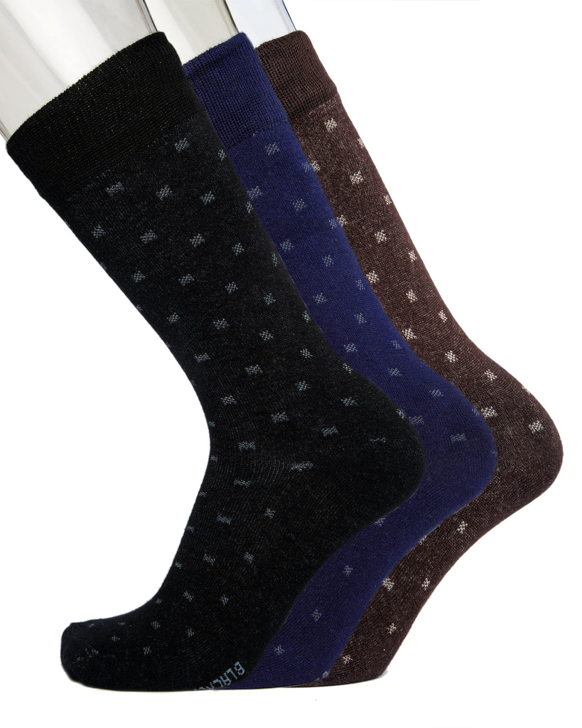 Blacksmith 100% Soft Cotton Formal Socks for Men
