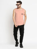 Blacksmith Beige Cotton Number 10 Sando For Men - Gym Sando For Men.