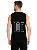 Blacksmith Black Cotton Number 100 Sando For Men - Gym Sando for Men.