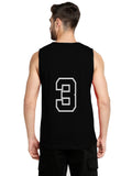 Blacksmith Black Cotton Number 3 Sando For Men - Gym Sando for Men.