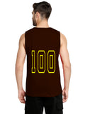 Blacksmith Brown Cotton Number 100 Sando For Men - Gym Sando for Men.