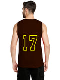 Blacksmith Brown Cotton Number 17 Sando For Men - Gym Sando for Men.