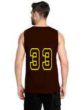 Blacksmith Brown Cotton Number 33 Sando For Men - Gym Sando for Men.