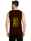 Blacksmith Brown Cotton Number 3 Sando For Men - Gym Sando for Men.