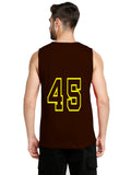 Blacksmith Brown Cotton Number 45 Sando For Men - Gym Sando for Men.