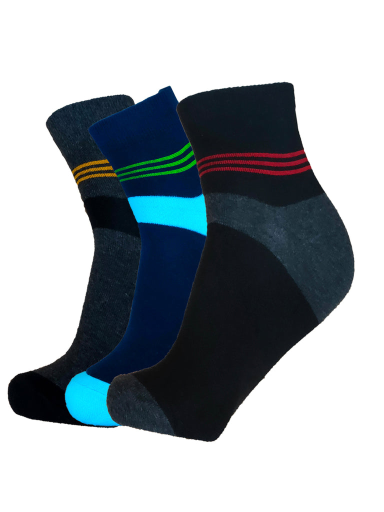 Blacksmith 100% Ankle Length Soft Cotton Socks