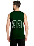 Blacksmith Dark Green Cotton Number 33 Sando For Men - Gym Sando for Men.