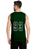 Blacksmith Dark Green Cotton Number 93 Sando For Men - Gym Sando For Men.