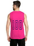 Blacksmith Dark Pink Cotton Number 100 Sando For Men - Gym Sando for Men.