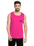 Blacksmith Dark Pink Cotton Number 7 Sando For Men - Gym Sando For Men.