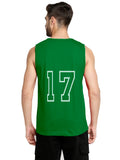 Blacksmith Green Cotton Number 17 Sando For Men - Gym Sando For Men.