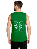 Blacksmith Green Cotton Number 28 Sando For Men - Gym Sando For Men.