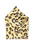Blacksmith Leopard ,Tiger Yellow Printed Pocket Square for Men