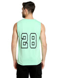 Blacksmith Mint Cotton Number 28 Sando For Men - Gym Sando For Men.