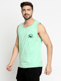 Blacksmith Mint Cotton Number 93 Sando For Men - Gym Sando For Men.