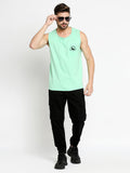 Blacksmith Mint Cotton Number 93 Sando For Men - Gym Sando For Men.