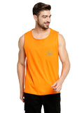 Blacksmith Orange Cotton Number 45 Sando For Men - Gym Sando For Men.