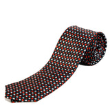 Blacksmith Black Poker Cards Printed Tie for Men - Fashion Accessories for Blazer , Tuxedo or Coat