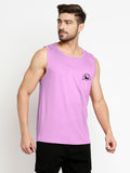 Blacksmith Pink Cotton Number 28 Sando For Men - Gym Sando For Men.