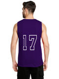 Blacksmith Purple Cotton Number 17 Sando For Men - Gym Sando For Men.