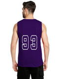 Blacksmith Purple Cotton Number 93 Sando For Men - Gym Sando For Men.