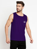 Blacksmith Purple Cotton Number 93 Sando For Men - Gym Sando For Men.