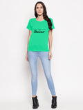 Blacksmith Stunner Mint Top For Women and Girls - 100% Soft Cotton Bio Washed