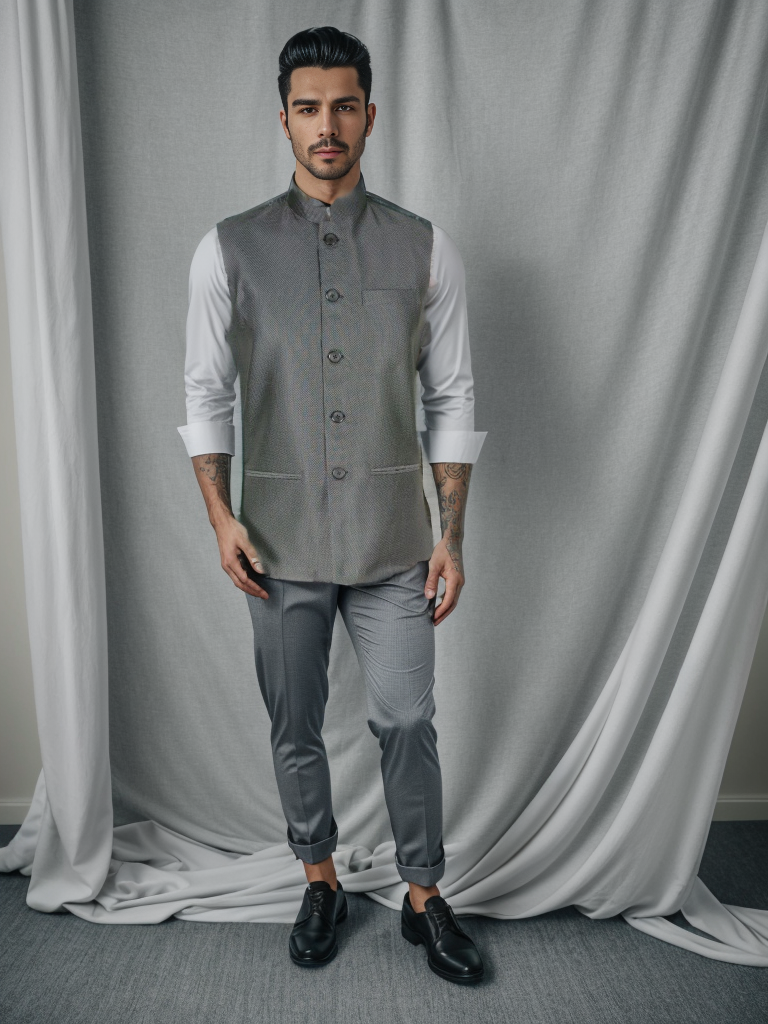 Buy Nehru Jacket,indian Ethnic Quilted Waist Coat for Men, Wedding Festival  Wear Nehru Jacket,modi Sleeveless Jacket,koti Waistcoat Jacket Only Online  in India … | Sleeveless jacket, Designer clothes for men, Pants design