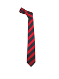 Blacksmith Red and Black Stripes Tie for Men