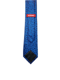 Blacksmith Blue Paisley Jacquard Tie for Men