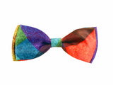 Blacksmith Multicolor Water Checks Adjustable Fashion Bowtie for Men - Bow ties for Tuxedo and Blazers