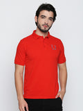 Blacksmith | Blacksmith Fashion | Blacksmith Red Polo Collar Tshirt for men.   