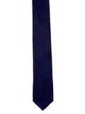 Blacksmith Navy Blue Satin Tie For Men