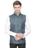 Blacksmith Grey Modi Jacket for Men - Grey  Nehru Jacket for Men