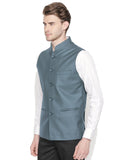 Blacksmith Grey Modi Jacket for Men - Grey  Nehru Jacket for Men